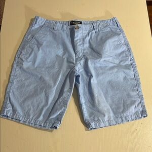 Men’s: Express Blue Flat Front Shorts Classic Summer Style- Size 30